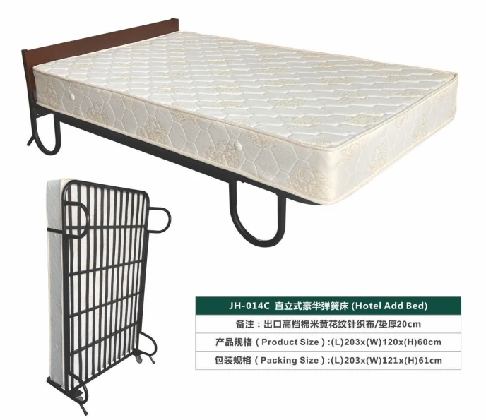 Lixx 360 grad Caster Upright Extra Bed Għall Resort